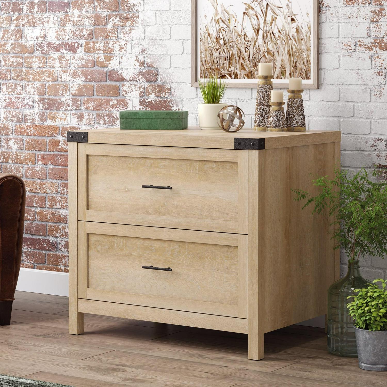 Sauder Saddler Way Lateral File, Orchard Oak Finish
