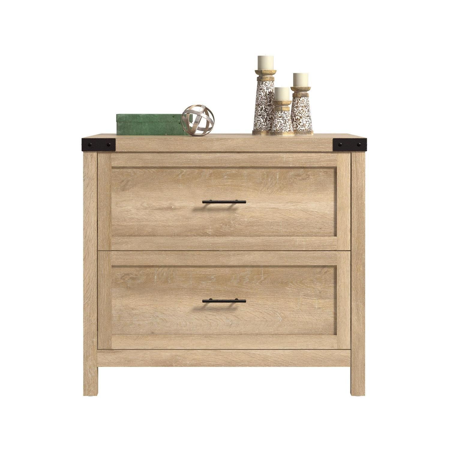 Sauder Saddler Way Lateral File, Orchard Oak Finish - Image 15