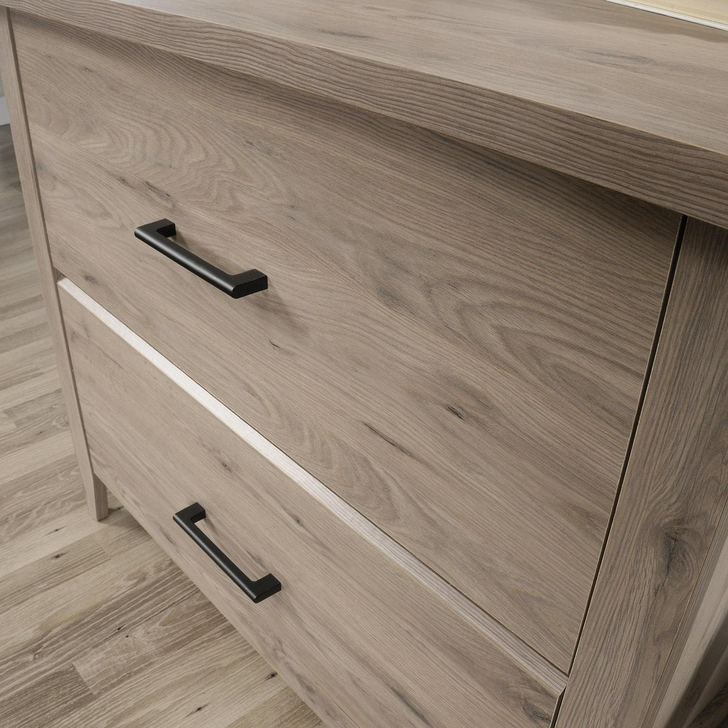 Sauder Summit Station Lateral File, Laurel Oak Finish - Image 10