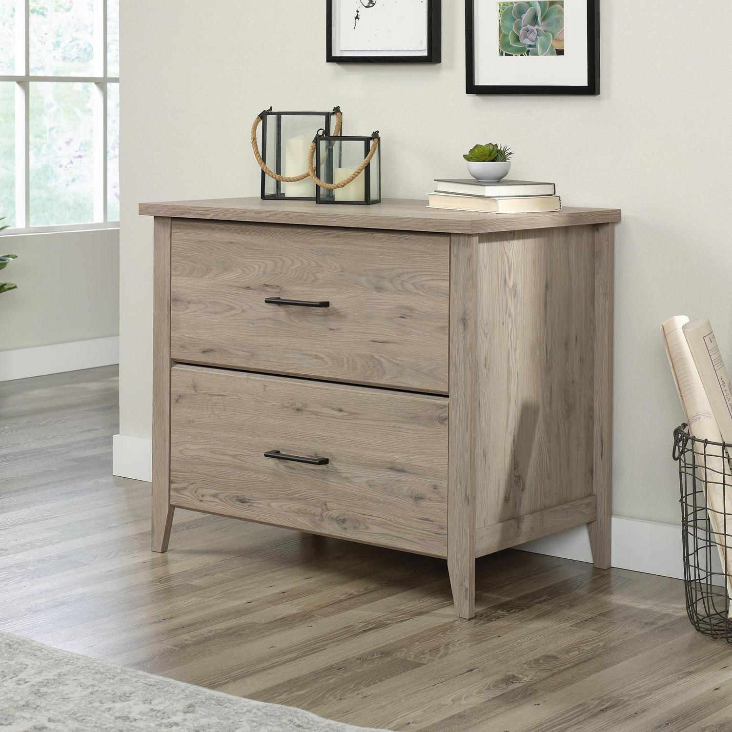 Sauder Summit Station Lateral File, Laurel Oak Finish - Image 11
