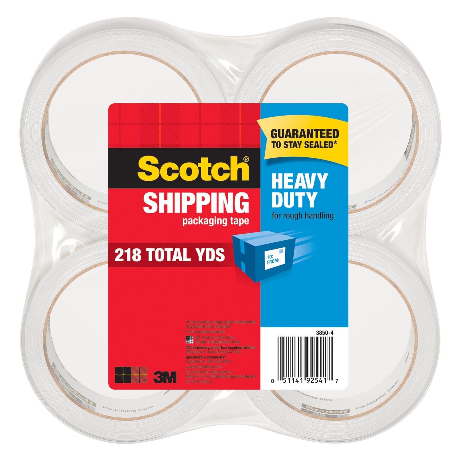 Scotch Heavy Duty Shipping/Packaging Tape, 16 Rolls, Value Pack - Image 5
