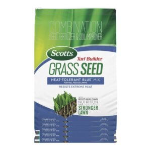 Scotts Turf Builder Grass Seed Heat-Tolerant Blue Mix, 16 lbs.