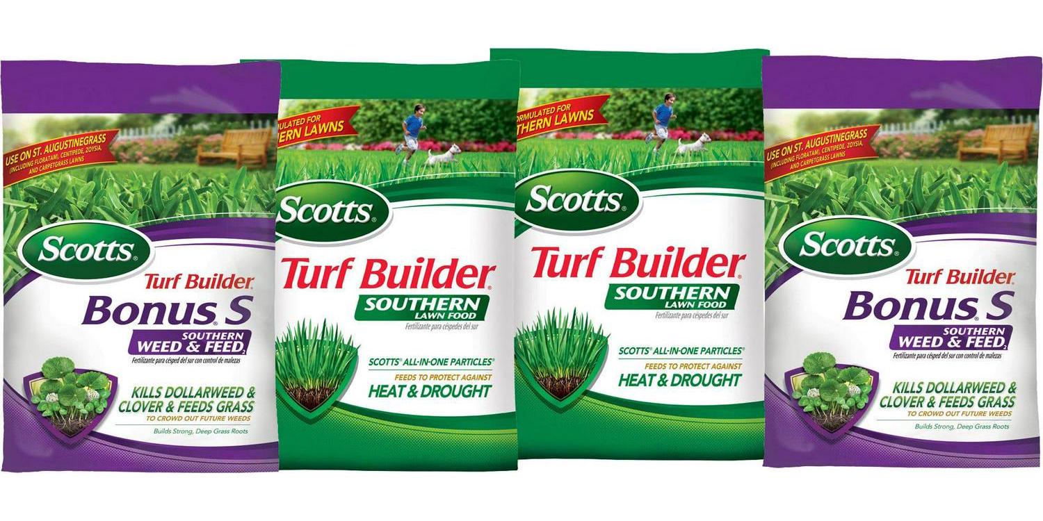 Scotts Turf Builder 4-Bag Southern Lawn Care Bundle, For Small Yards, 5,000 sq. ft.