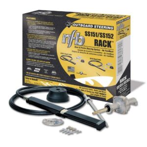 SeaStar Solutions No FeedBack Rack and Pinion Steering Kit, Single