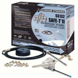 SeaStar Solutions No Feedback Safe-T II Rotary Steering Kit