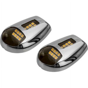 Sea-Dog Line 405950 (2) Stainless 12V 180 Lumens 32 LED Side Mount Docking Lights