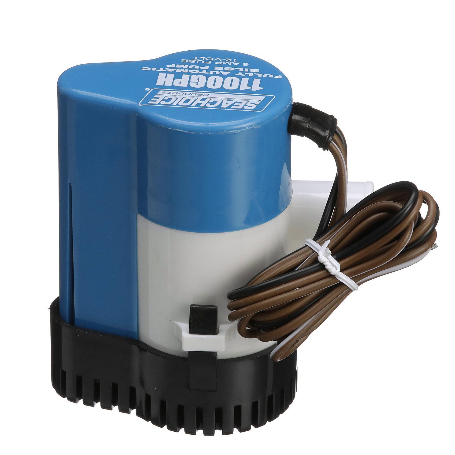 Seachoice 8065354 12V 1100 GPH Automatic Bilge Pump - Image 2