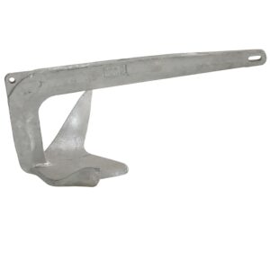 Seachoice Claw Boat Anchor, Hot-Dipped Galvanized Steel, 22 Lbs., For 30-Ft. Boat