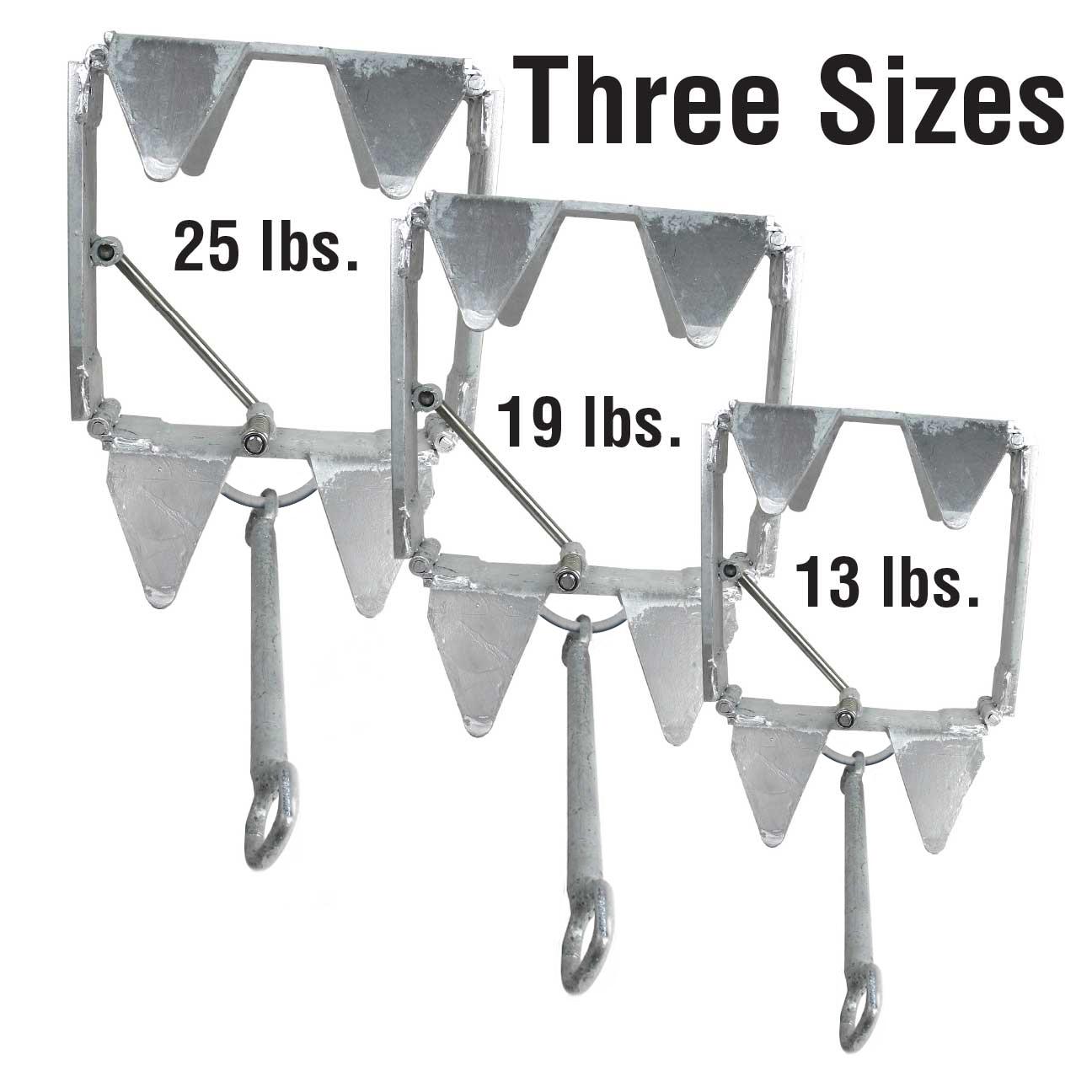 Seachoice 13.00 lbs Fold-And-Hold Galvanized Anchor - Image 6