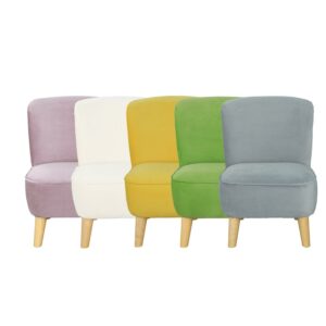 Second Story Home Juni Ultra Comfort Kids Chair, Lavender Mist