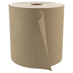 Select Roll Paper Towels, 1-Ply, 7.9  X 800 Ft, Natural, 6/carton | Bundle of 5