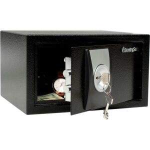 SentrySafe Security Safe X031 - 11-3/8""W x 10-3/8""D x 6-5/8""H Black
