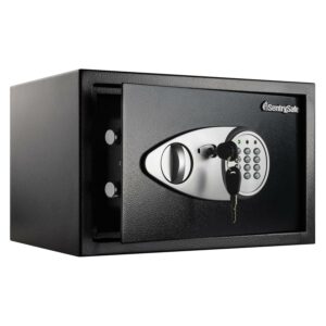 SentrySafe X055 Security Safe with Digital Keypad Lock, 0.58 Cu. Ft. Capacity