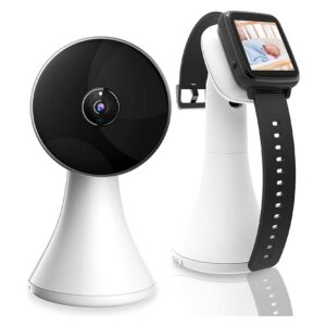 SereneLife SLBCAM550 - Smart Baby Monitor with Wearable Video Smart Watch - Wireless Video Camera Streaming Baby & Child Monitoring System