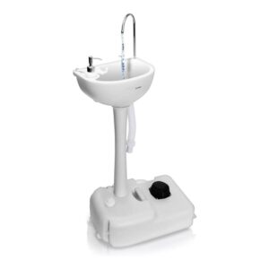 Serenelife Slcasn18 - Portable Hand-Wash Sink / Water Faucet Washing Station (5+ Gal. Capacity)