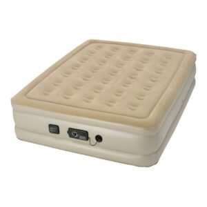 Serta 16" Raised Queen Luxury Air Mattress with Internal Ac Pump
