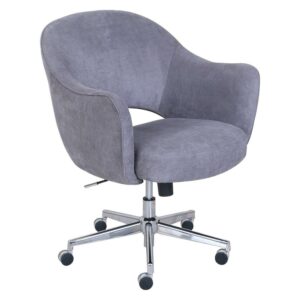 Serta "Valetta" Home Office Chair, Dovetail Gray