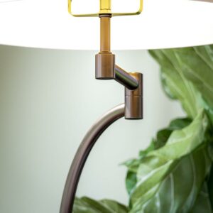 Seven Floor Lamp with Bronze Finish