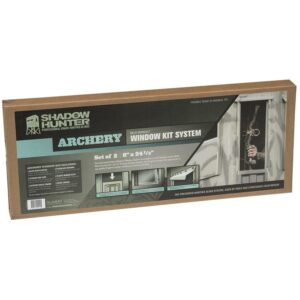 Shadow Hunter SHSSBW Archery Silent Window Kit System (2 Piece)