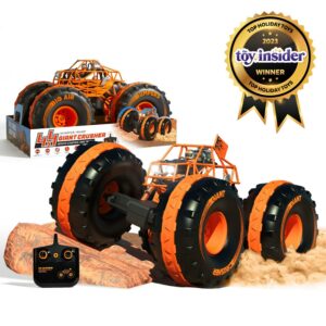 Sharper Image® 4x4 Giant Crusher Remote Control 4WD Truck, High-Speed Off-Road Monster Truck, Orange