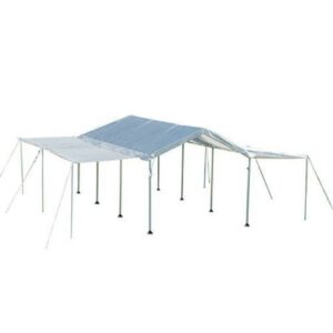 Maxap 10 Ft. X 20 Ft. White Canopy Extension Kit - Frame And Canopy Sold Separately