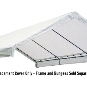ShelterLogic SuperMax 18 x 30 x 11 ft White Canopy Replacement Top - Supermax