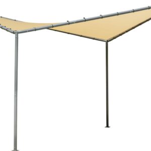 ShelterLogic 22514 10 x 10 ft. Del Ray Canopy with Tan Cover