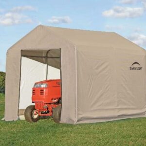 ShelterLogic 6'x8'x6'6" Storage Shed-in-a-Box, Polyethylene