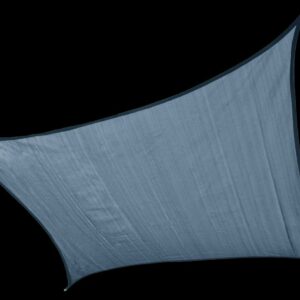 ShelterLogic Shade Sail Square - Heavyweight (Attachment point/pole not included) 16' x 16' Sea Blue