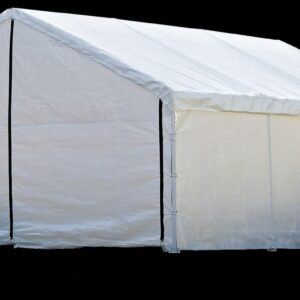 ShelterLogic Super Max 18' x 20' White Canopy Enclosure Kit Fits 2" Frame