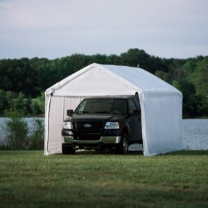 ShelterLogic MaxAP 10 x 20 x 1 ft White Canopy Enclosure Kit (Frame And Canopy Sold Separately)