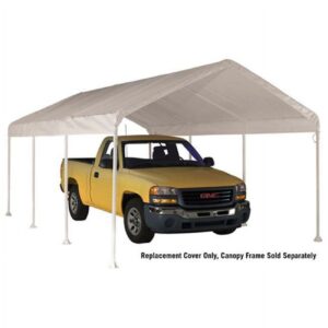 ShelterLogic SuperMax All Purpose Outdoor 10 x 20-Feet Canopy Replacement Cover for 2-Inch Frame Canopies (Cover Only, Frame Not Included)
