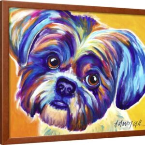Shih Tzu Lacey, Animals Framed Art Print Wall Art by Dawgart Sold by Art.Com