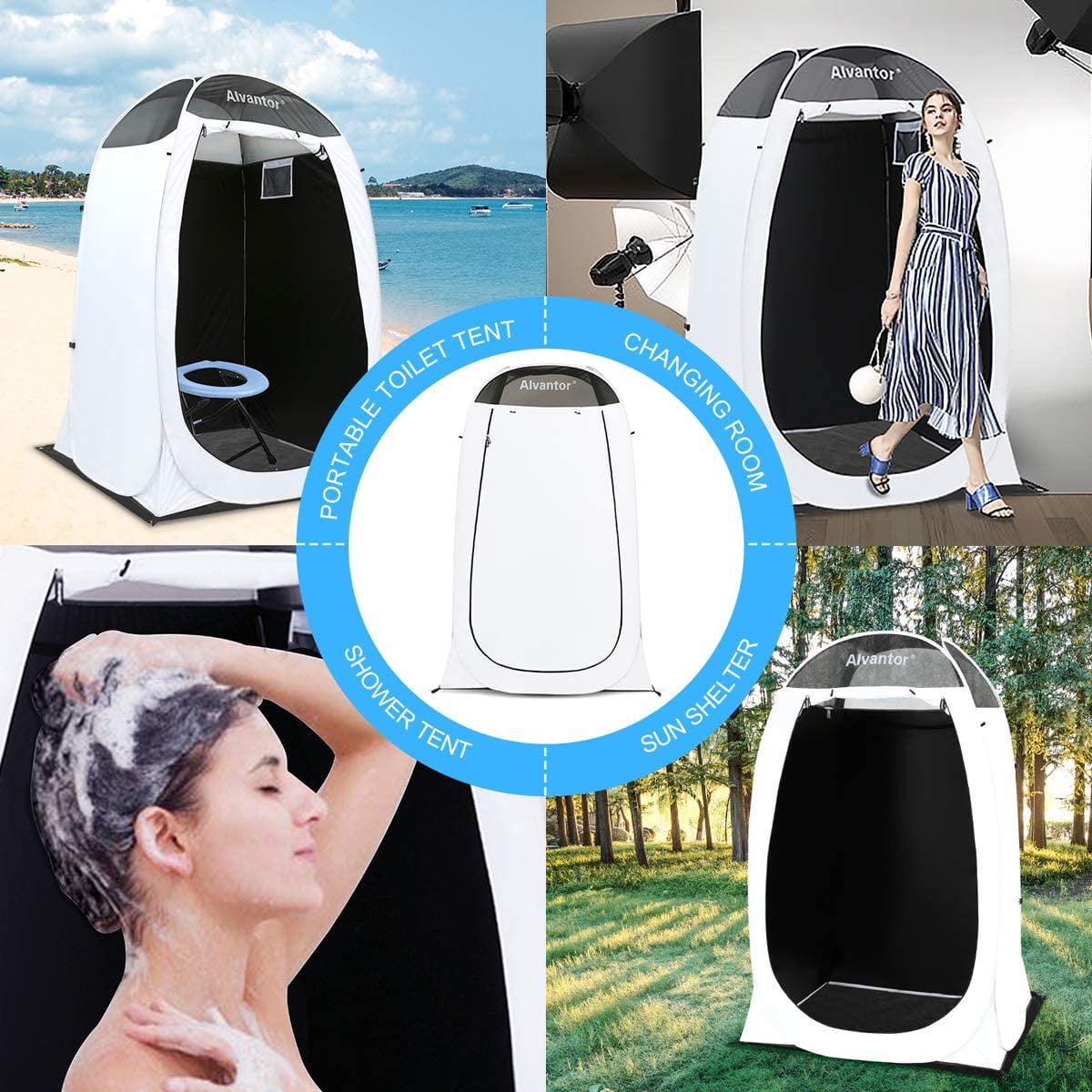 Shower Tent Pop Up Privacy Tent Canopy Toilet Changing Room Outdoor - Image 8