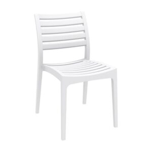 Compamia Ares Outdoor Patio Dining Chair in White
