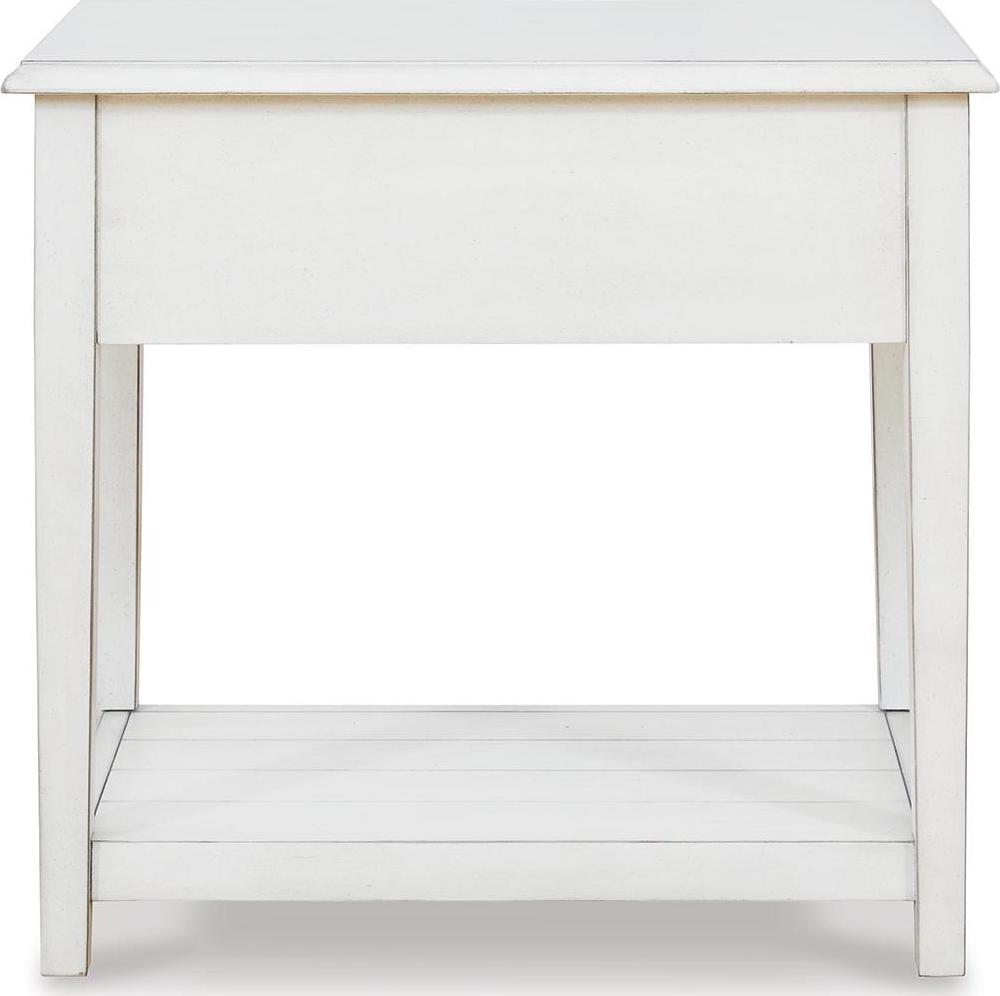 Signature Design by Ashley Contemporary Kanwyn End Table Whitewash - Image 5