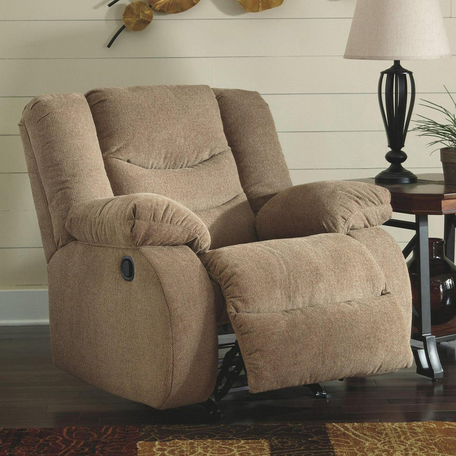 Signature Design by Ashley Tulen Rocker Recliner in Mocha - Image 2