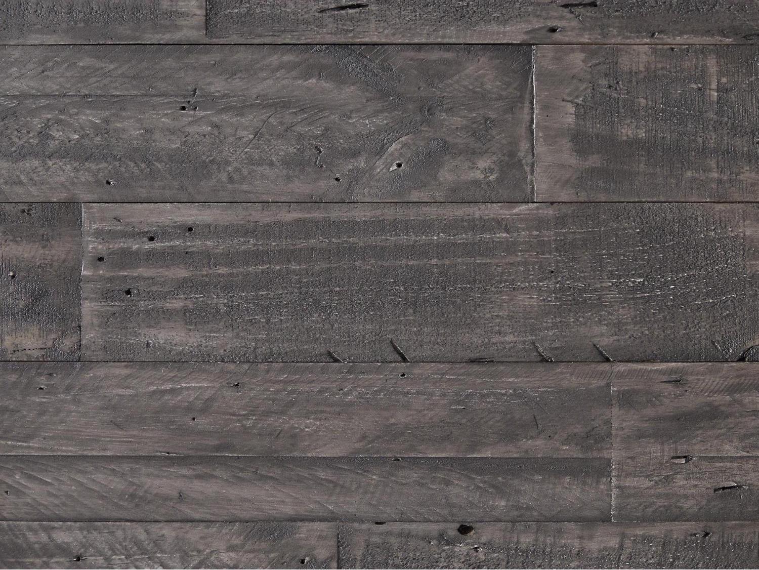 Signature Design by Ashley Sharzane Rustic Round Solid Wood Pine Coffee Table, Weathered Gray Finish - Image 5