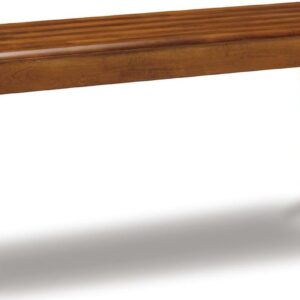 Signature Design by Ashley Berringer 17.5 Rustic Traditional Dining Bench