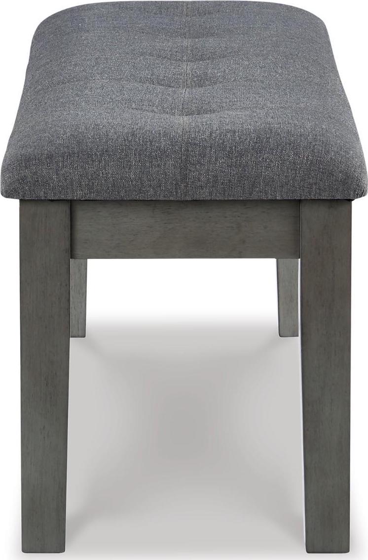 Signature Design by Ashley Contemporary Hallanden 50" Dining Bench Two-tone Gray - Image 5