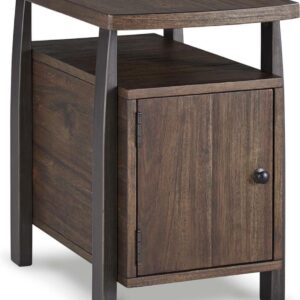 Signature Design by Ashley Casual Vailbry Chairside End Table Brown
