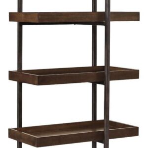 Signature Design by Ashley Starmore Industrial Entertainment Center Pier or Bookcase, Brown