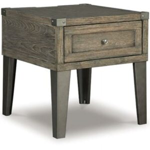 Signature Design by Ashley Contemporary Chazney End Table Rustic Brown