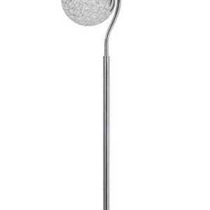 Signature Design by Ashley Contemporary Winter Floor Lamp Clear/Silver Finish