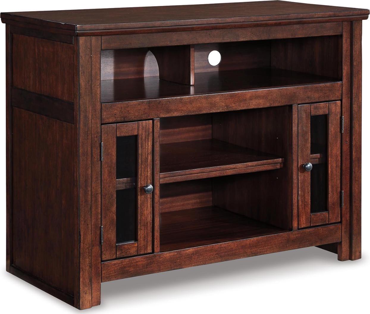 Signature Design by Ashley Traditional Harpan 42" TV Stand Reddish Brown - Image 6