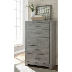 Signature Design by Ashley Culverbach 5 Drawer Chest in Gray