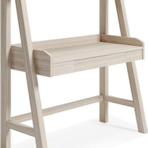 Signature Design by Ashley Contemporary Blariden Desk with Hutch, Natural