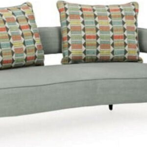 Signature Design by Ashley Contemporary Hollyann RTA Sofa Chenille Gray