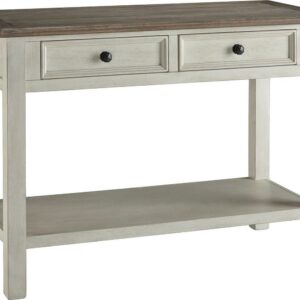 Signature Design by Ashley Casual Bolanburg Sofa/Console Table Two-tone