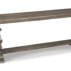 Signature Design by Ashley Casual Wyndahl Dining Bench Rustic Brown